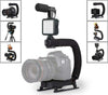 Supporto Stabilizzatore Portatile Videocamera Smartphone Luce Microfono Ay-49u Elettronica e telefonia > Fotografia e video > Supporti e Cavalletti Trade Shop italia - Napoli, Commerciovirtuoso.it