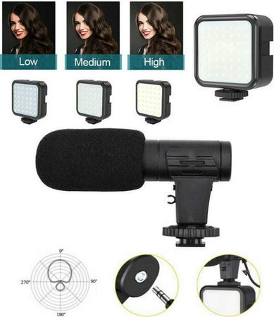 Supporto Stabilizzatore Portatile Videocamera Smartphone Luce Microfono Ay-49u Elettronica e telefonia > Fotografia e video > Supporti e Cavalletti Trade Shop italia - Napoli, Commerciovirtuoso.it