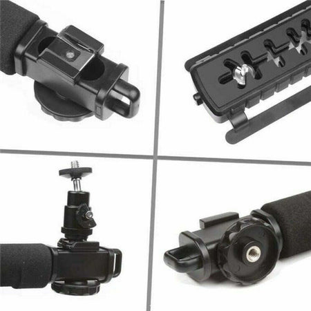 Supporto Stabilizzatore Portatile Videocamera Smartphone Luce Microfono Ay-49u Elettronica e telefonia > Fotografia e video > Supporti e Cavalletti Trade Shop italia - Napoli, Commerciovirtuoso.it