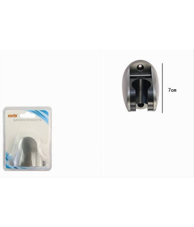 Supporto Staffa A Muro Per Doccetta Soffione Doccia Universale 7cm Bicolore 87140