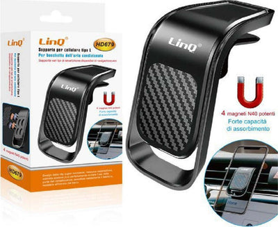 Supporto Staffa Porta Cellulare Bocchette Aria 4 Magneti Per Smartphone Hd679 Elettronica/Cellulari e accessori/Accessori/Supporti Trade Shop italia - Napoli, Commerciovirtuoso.it