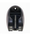 Supporto Staffa Porta Doccetta Doccia Soffione A Muro Nero Universale 7cm 87139