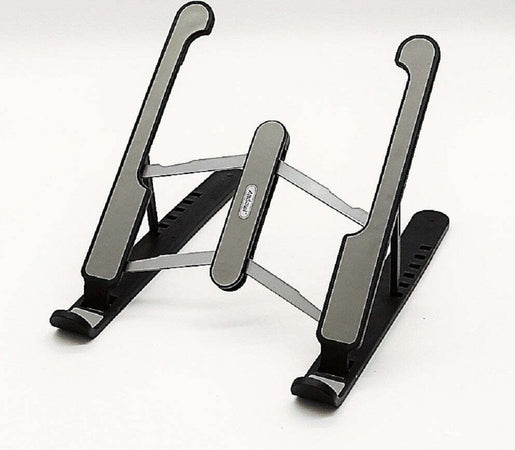 Supporto Stand Pieghevole In Plastica Antiscivolo Per Laptop Notebook Tablet P1 Elettronica/Informatica/Accessori/Accessori per PC portatili/Vassoi di appoggio Trade Shop italia - Napoli, Commerciovirtuoso.it