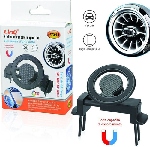 Supporto Universale Magnetico Auto Presa Aria Per Smartphone Mercedes Benz H3248 Elettronica/Cellulari e accessori/Accessori/Caricabatterie/Caricabatterie da auto Trade Shop italia - Napoli, Commerciovirtuoso.it