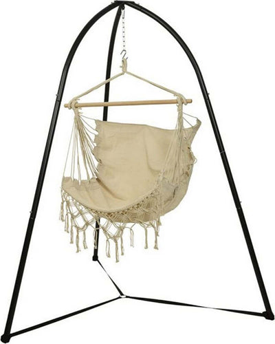 Supporto universale per amaca sospesa, poltrona a dondolo da esterno in metallo h 220 cm Giardino e giardinaggio/Arredamento da giardino e accessori/Dondoli coperti Decor Space - Altamura, Commerciovirtuoso.it