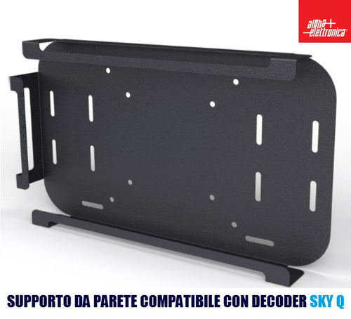Supporto da parete compatibile con Decoder Sky Q - SU670-G ALPHA ELETTRONICA