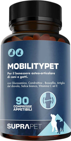 Suprapet-articolazioni-cani-e-gatti---supporto-per-ossa-e-cartilagini-90-compresse---con-boswelia-glucosammina,-condroitina,-msm,-artiglio,-vitamina-c-(90-unità-(confezione-da-1))