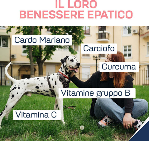 Suprapet-Fegapet-Cani-E-Gatti-Supporto-Per-Il-Fegato-30-Compresse---Mangime-Complementare-Naturale-Per-Le-Funzioni-Epato-biliari-Con-Vitamine,-Cardo-Mariano,-Carciofo,-Curcuma,-Lespedeza