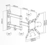 Supporto TV 13-42 Full Motion Extra Slim SUPERIOR