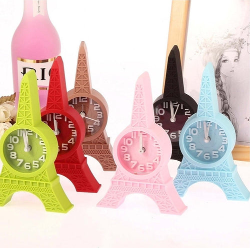 SVEGLIA DA TAVOLO A FORMA DI TORRE EIFFEL PARIGI ANALOGICA ALLARME COLORATA Casa e cucina/Decorazioni per interni/Orologi/Sveglie Trade Shop italia - Napoli, Commerciovirtuoso.it