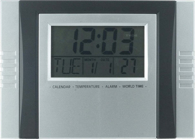 SVEGLIA DIGITALE OROLOGIO TEMPERATURA ALLARME CRONO CONTO ALLA ROVESCIA Casa e cucina/Decorazioni per interni/Orologi/Sveglie Trade Shop italia - Napoli, Commerciovirtuoso.it