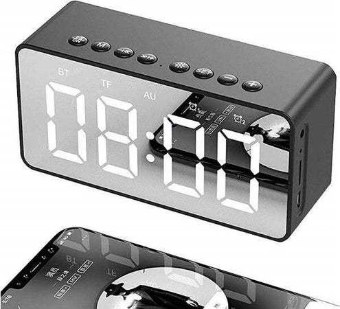 Sveglia-Orologio-Bt506-Specchio-Radiosveglia-Digitale-Lcd-Led-Bluetooth-Aux-Usb