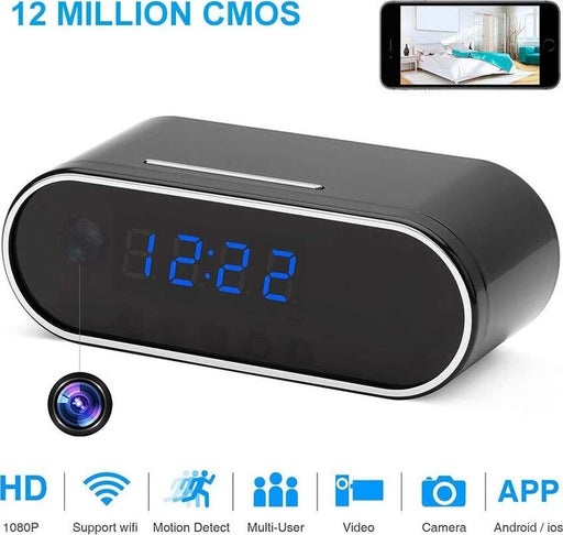 Orologio Con Telecamera Spia WiFi | Full HD 1080P | Controllo Da Smartphone | Batteria Lunga Durata - Foto 10