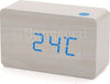 Sveglia Orologio Wooden Light Led Digital Alarm Clock Calendario Termometro Casa e cucina/Decorazioni per interni/Orologi/Sveglie Trade Shop italia - Napoli, Commerciovirtuoso.it