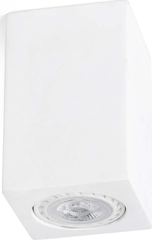 SVEN SQ Lampada plafoniera quadrata bianca Illuminazione/Illuminazione per interni/Lampadari lampade a sospensione e plafoniere/Plafoniere Led Mall Home - Napoli, Commerciovirtuoso.it