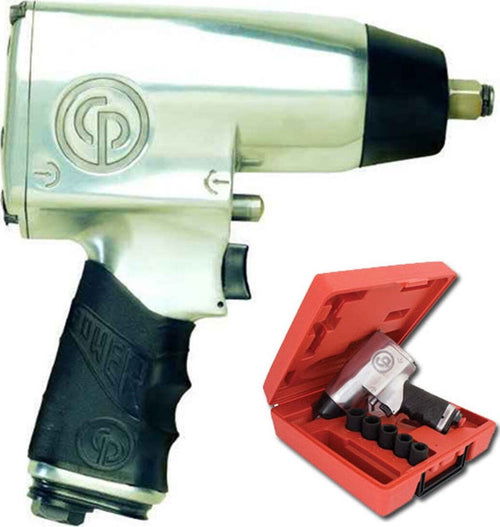 SVITABULLONI 1/2 POLLICE Chicago Pneumatic CP734H Chiave ad Impulsi + BOCCOLE Fai da te/Utensili elettrici e a mano/Utensili elettrici/Avvitatori a massa battente Trade Shop italia - Napoli, Commerciovirtuoso.it
