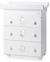 Bagnetto Tre Cassetti Italbaby Sweet Stars Bianco
