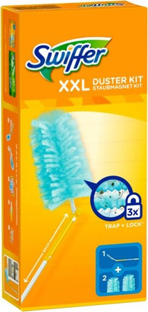 Swiffer Duster XXL - 90 cm - azzurro - Swiffer - starter kit completo con 2 piumini Casa e cucina/Detergenti e prodotti per la pulizia/Strumenti di pulizia/Panni per pulizia Eurocartuccia - Pavullo, Commerciovirtuoso.it