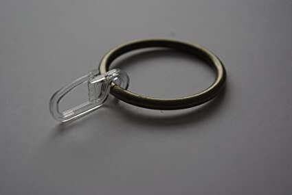 SWISH---10-ANELLI-CON-GANCIO-IN-ACCIAIO-BRONZO-20mm