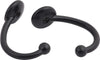 SWISH---2-EMBRASSE-IN-ACCIAIO-FINITURA-AVORIO-NERO-OPACO-D.-20mm