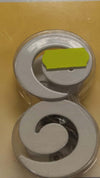 SWISH---2-PEZZI---SUPPORTO-RACCOGLITENDA-CON-FISSAGGIO-A-VITI-Ø16MM---COLORE-BIANCO-LACCATO