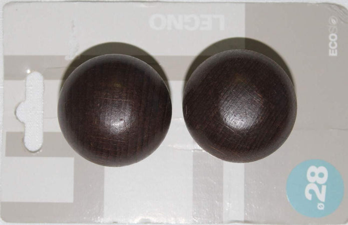 SWISH---HOME-COLLECTION-2-TERMINALI-per-BASTONI-Tende-D.-28-in-Legno-Noce