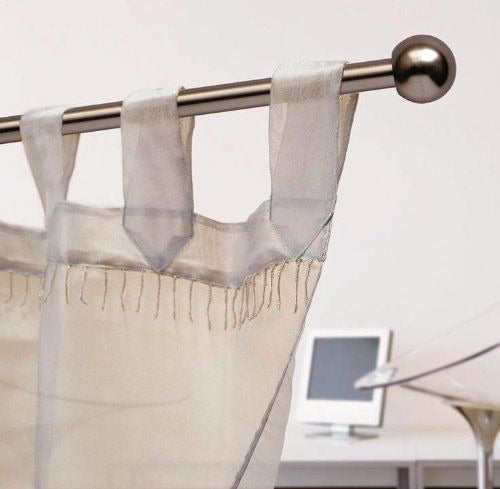 SWISH---KIT-BASTONE-PER-TENDA-IN-ACCIAIO-CROMATO-120-210-cm-DIAM.-8/11-FINALE-PALLA