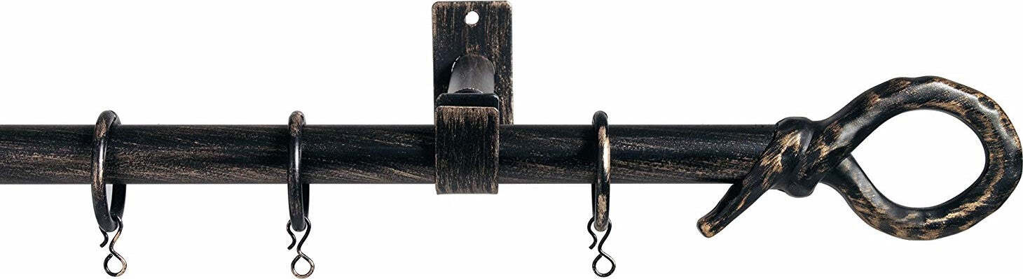 SWISH---KIT-BASTONE-PER-TENDA-IN-ACCIAIO-NERO-ORO-120–210-cm-FINALE-NODO