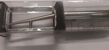 SWISH---KIT-ESTENSIBILE-BASTONE-TENDA-+-SUPPORTO-120-210CM---PRONTO-PER-ISTALLAZIONE-A-PARETE---CROMATO