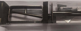 SWISH---KIT-ESTENSIBILE-BASTONE-TENDA-+-SUPPORTO-120-210CM---PRONTO-PER-ISTALLAZIONE-A-PARETE---NICHELATO-NERO