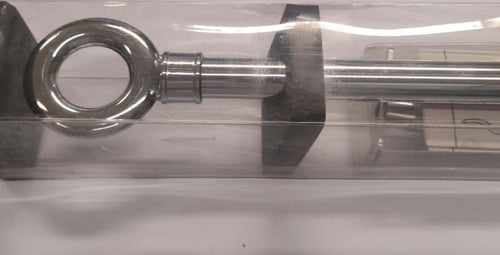 SWISH---KIT-ESTENSIBILE-BASTONE-TENDA-+-SUPPORTO-120-210CM---PRONTO-PER-ISTALLAZIONE-A-PARETE---POMELLO-FINALE-AD-ANELLO-CROMATO