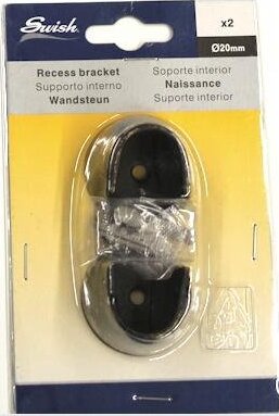 SWISH---SUPPORTO-PARETE/PARETE-DIAM.-20MM-IN-ACCIAIO-NERO-ORO