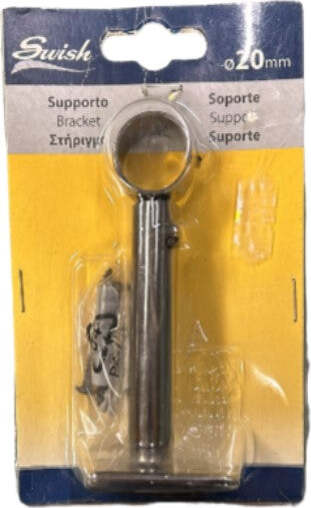 SWISH---SUPPORTO-REGOLABILE-DIAMETRO-20MM-NICKEL-BLACK