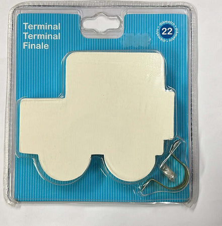 SWISH---TERMINALE-PER-BASTONI-A-FORMA-DI-AUTO-IN-LEGNO-BIANCO-DIAMETRO-22MM