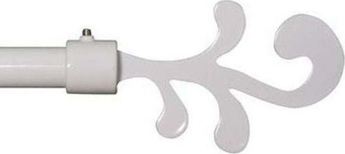 SWISH---TERMINALE/POMOLO-PER-BASTONI-TENDE-IN-ACCIAIO-BIANCO-LACCATO-MODELLO-PEA-D.-16mm