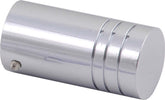 SWISH---TERMINALE/POMOLO-PER-BASTONI-TENDE-IN-ACCIAIO-CROMATO-CILINDRO-D.20-MM
