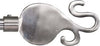 SWISH---TERMINALE/POMOLO-PER-BASTONI-TENDE-IN-ACCIAIO-CROMATO-MODELLO-GARLIC-D.-16mm