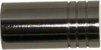 SWISH---TERMINALE/POMOLO-PER-BASTONI-TENDE-IN-ACCIAIO-NICKEL-BLACK-CILINDRO-D.20-MM