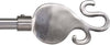 SWISH---TERMINALE/POMOLO-PER-BASTONI-TENDE-IN-ACCIAIO-NICKEL-SATINATO-MODELLO-GARLIC-D.-16mm