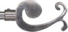 SWISH---TERMINALE/POMOLO-PER-BASTONI-TENDE-IN-ACCIAIO-NICKEL-SATINATO-MODELLO-OCTOPUS-D.-16mm