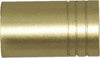 SWISH---TERMINALE/POMOLO-PER-BASTONI-TENDE-IN-ACCIAIO-ORO-SATINATO-CILINDRO-D.20-MM