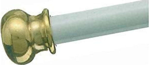 SWISH-BACCHETTA-A-VITE-BIANCA-CON-POMELLO-IN-ORO-80-100CM