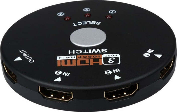 SWITCH HDMI 1080p 3 PORTE FULL HD TV ADATTATORE SDOPPIATORE PRESA MULTI Elettronica/Informatica/Accessori/Adattatori/Adattatori DVI-HDMI Trade Shop italia - Napoli, Commerciovirtuoso.it