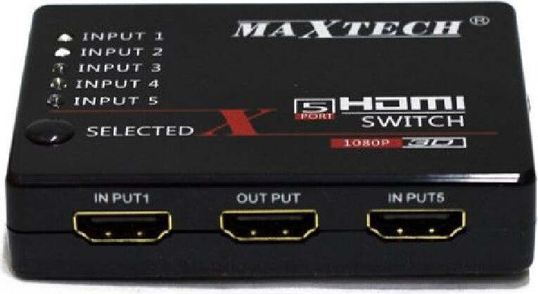 Switch Hdmi 3d 1.3 5 Ingressi 1080p Con Telecomando Per Tv Ps3 Xbox Maxtech Dk-305 Informatica e Videogiochi > Accessori PC > Adattatori e Convertitori Trade Shop italia - Napoli, Commerciovirtuoso.it