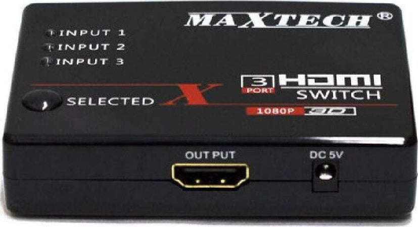 Switch Hdmi 3d 3 Ingressi 1080p Con Telecomando Per Tv Ps3 Xbox Dvd Maxtech Dk-303 Informatica e Videogiochi > Accessori PC > Adattatori e Convertitori Trade Shop italia - Napoli, Commerciovirtuoso.it