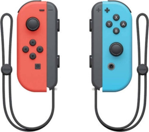 Switch-Joy-con-Coppia-Controller-rosso-neon-/-blu-neon