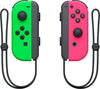 Switch-Joy-con-Coppia-Controller-VERDE-NEON-/-ROSA-NEON