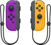 Switch-Joy-con-Coppia-Controller-viola-neon-/-arancione-neon