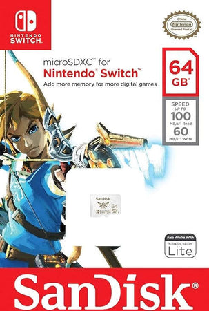 Switch-Micro-Sdxc-Sandisk-64gb-For-Nintendo