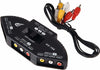 SWITCH TRIPLO AV 3 IN 1 OUT MULTI BOX RCA VIDEO AUDIO PER GIOCHI TV DVD CAMERA Elettronica/Informatica/Accessori/Adattatori/Adattatori DVI-HDMI Trade Shop italia - Napoli, Commerciovirtuoso.it